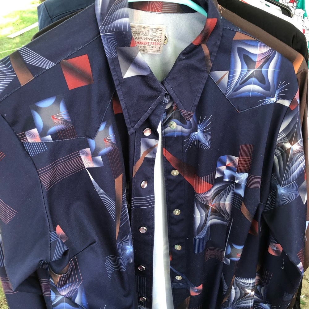 Vintage H Bar C western shirt